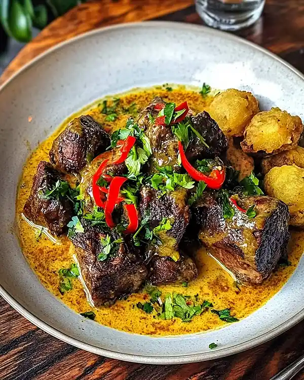 coconut milk oxtail recipe