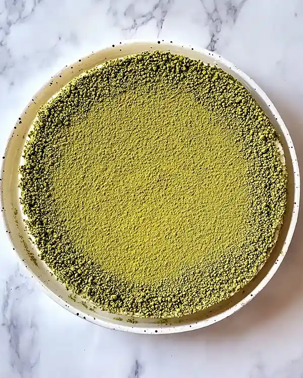The Dreamiest No-Bake Matcha Cheesecake 2 easy matcha cheesecake recipe