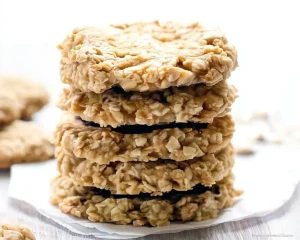 healthy oatmeal cookies with applesauce