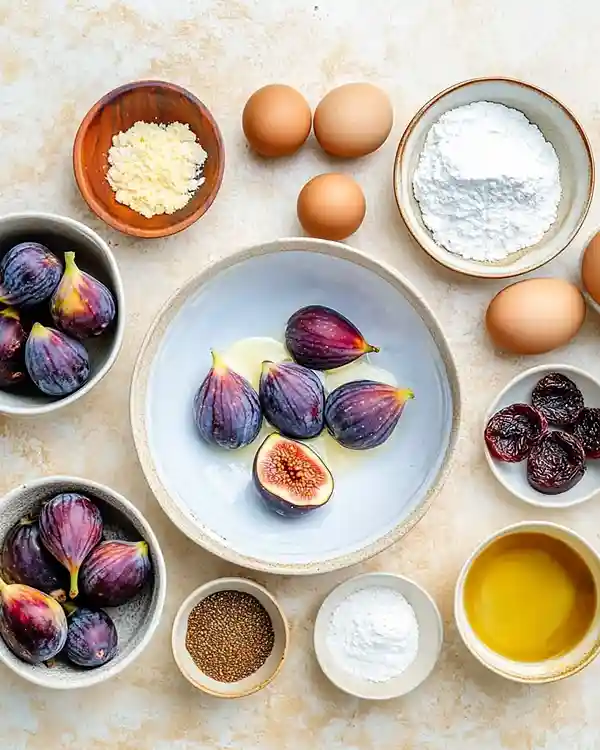 honey fig almond cake