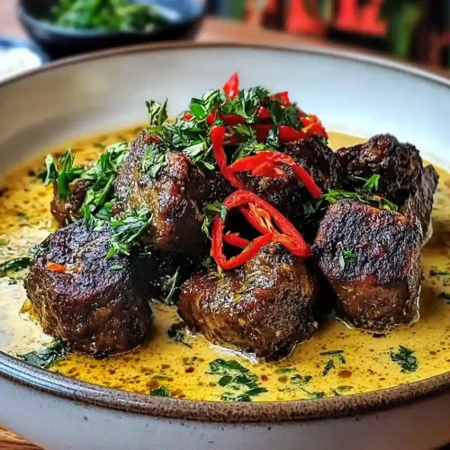 peppered oxtail with coconut milk recipe