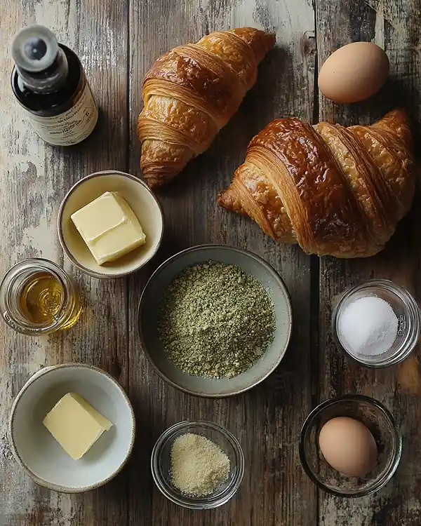 pistachio croissant ingredient