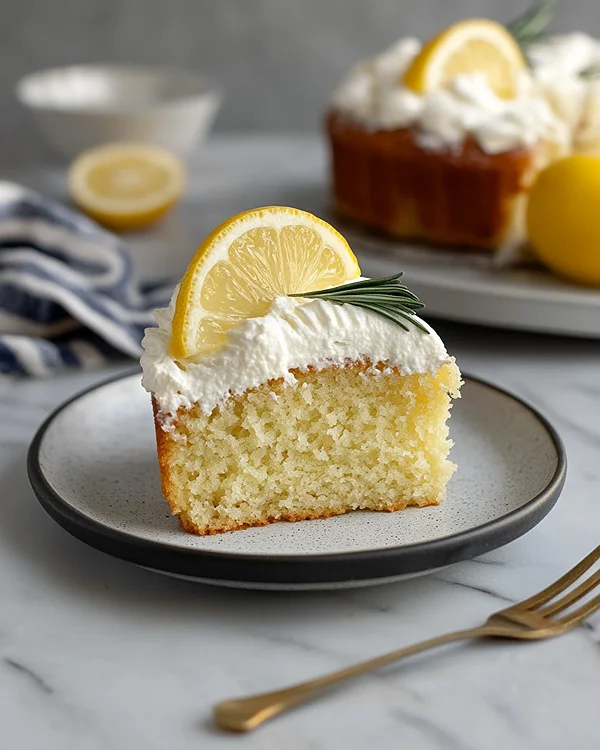 Lemon Olive Oil and Rosemary Cake 5 rosemary lemon olive oil cake recipe