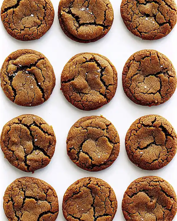The Best Chewy Ginger Molasses Cookies 4 soft ginger molasses cookies