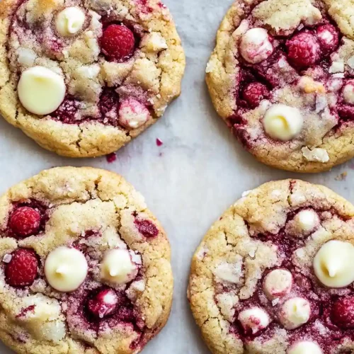White Chocolate and Raspberry Cookies 5 white chocolate and raspberry cookies