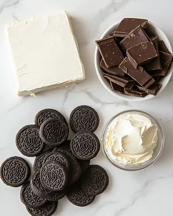 3 ingredient oreo balls recipe ingredients