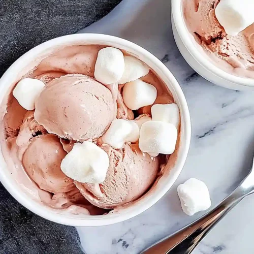 Chocolate Marshmallow Ice Cream