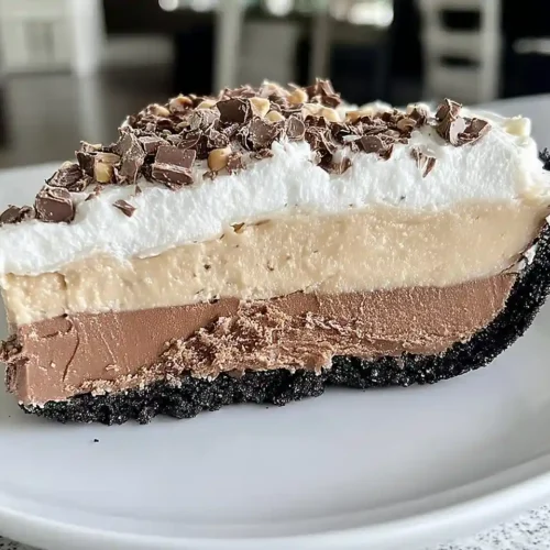No-Bake Chocolate Peanut Butter Pie 3 No-Bake Chocolate Peanut Butter Pie