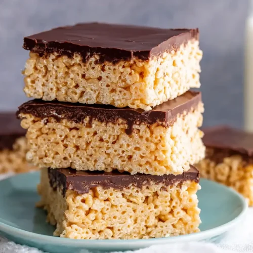 chocolate peanut butter rice krispie treats