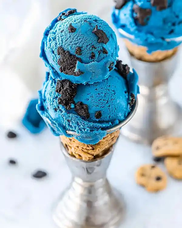 cookie monster ice cream recipe
