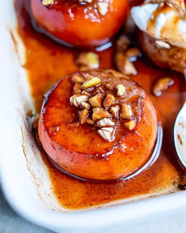 Honey-Roasted Donut Peaches 7 donut peach tree