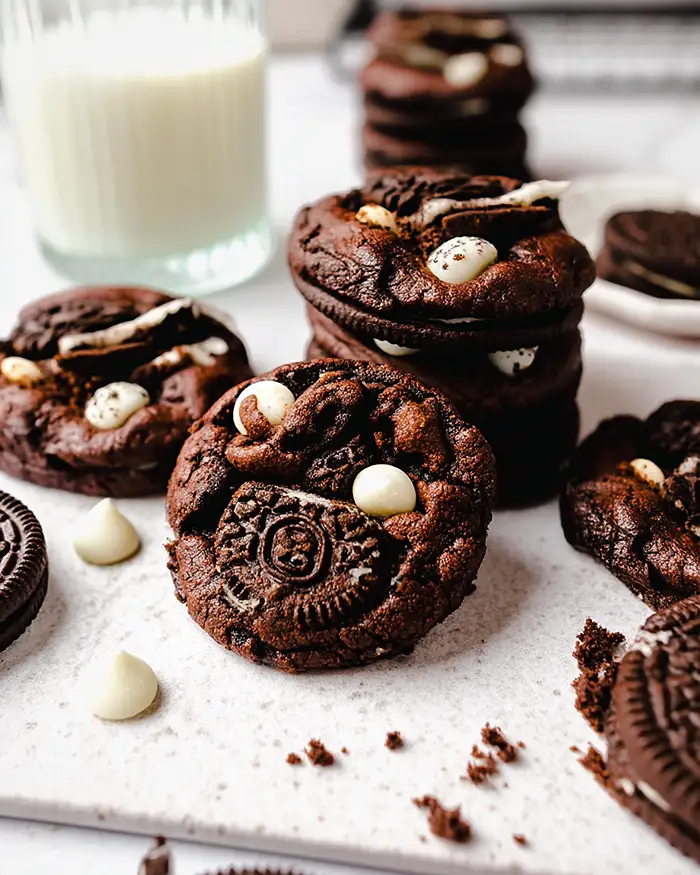 homemade cookies and cream chocolate