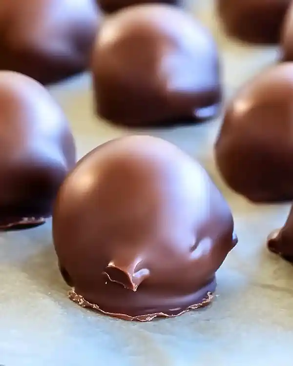 homemade peanut butter balls