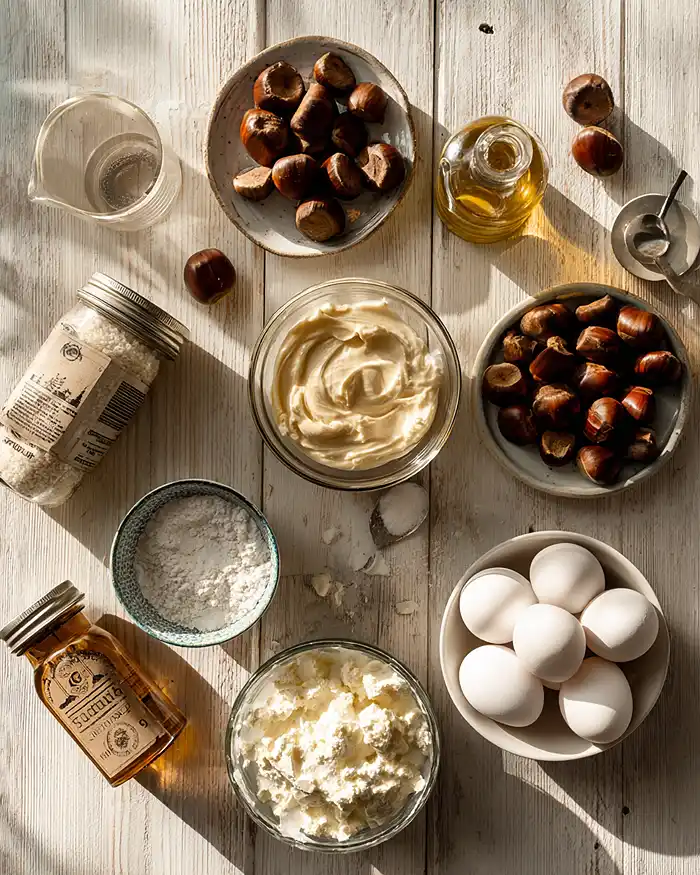 mont blanc cakeIngredients