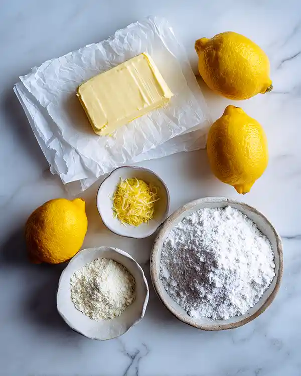powdered lemon cookies