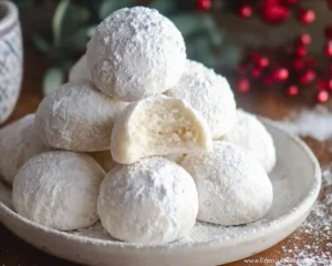 sweetened condensed milk snowball cookies