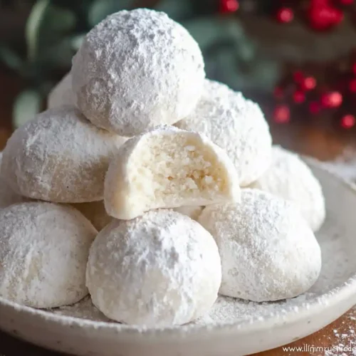 sweetened condensed milk snowball cookies