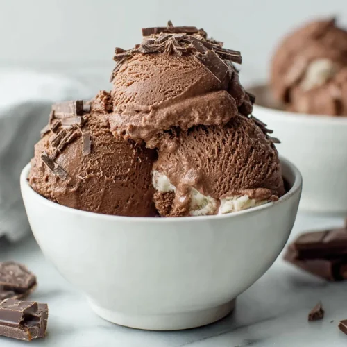 Chocolate and Vanilla Ice Cream