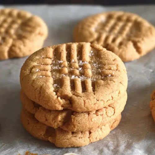 Old Fashioned Chewy Peanut Butter Cookies