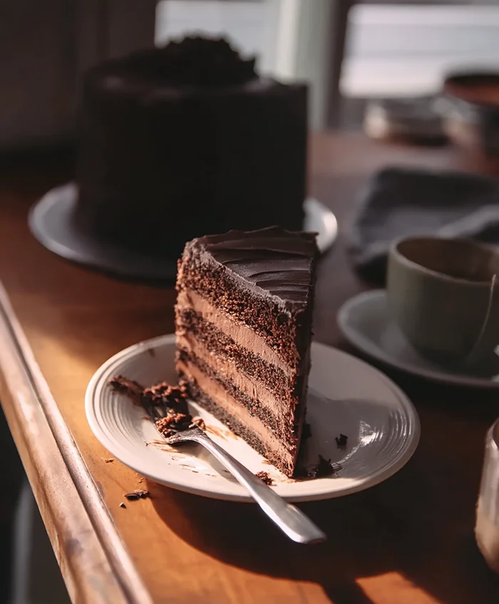 bakery style chocolate cake