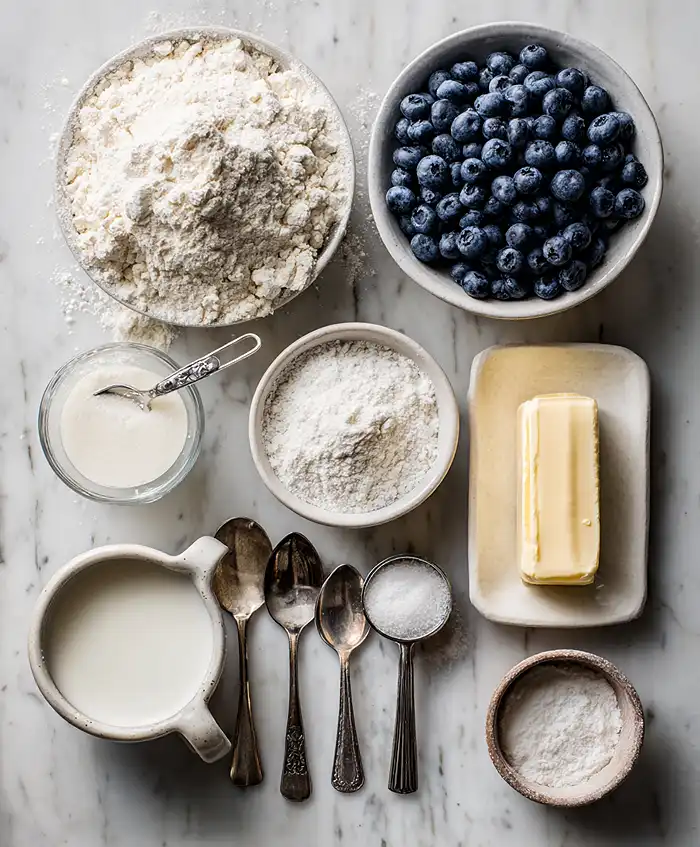 blueberry biscuit recipe ingredients