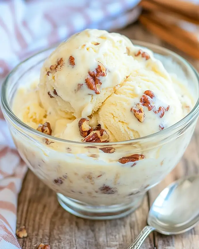 butter pecan ice cream no churn