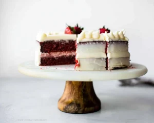 cream cheese icing recipe for red velvet cake