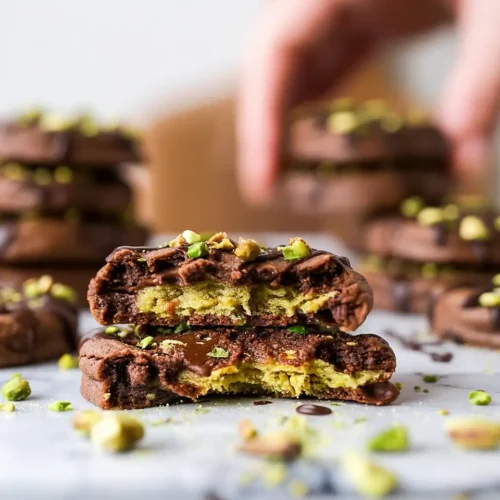 dubai chocolate cookies