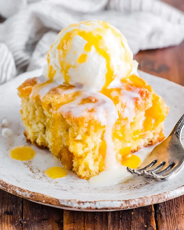 easy peach cobbler butter swim biscuits