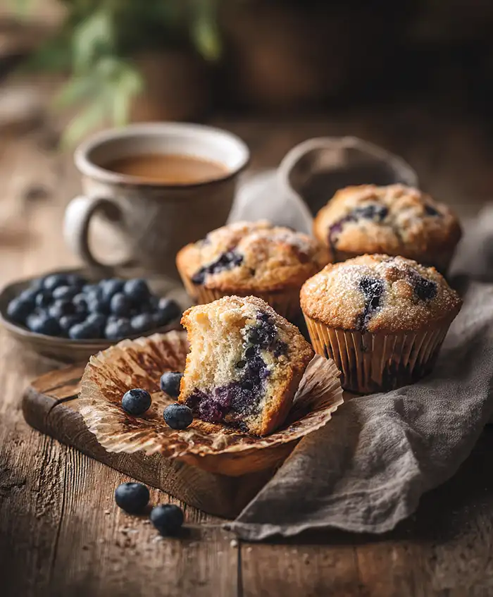 gluten free blueberry muffins