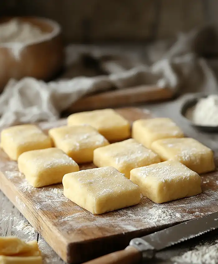 homemade beignets with powdered sugar