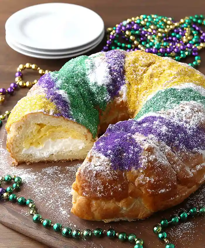 mardi gras king cake recipe