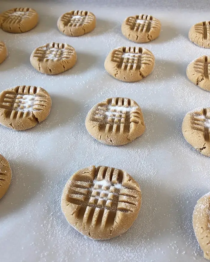 old fashioned chewy peanut butter cookies recipe