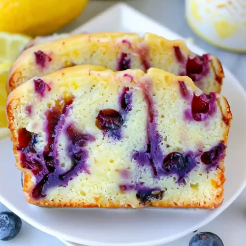 recipe for blueberry loaf with lemon