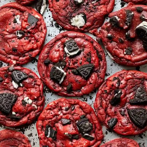 red velvet cake oreo cookies