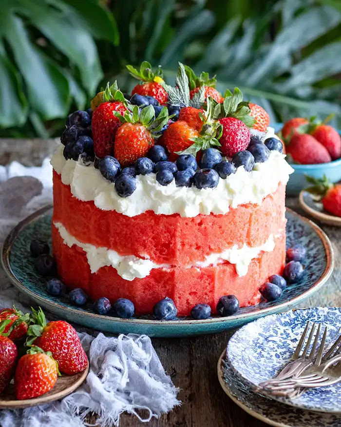 watermelon cake recipe