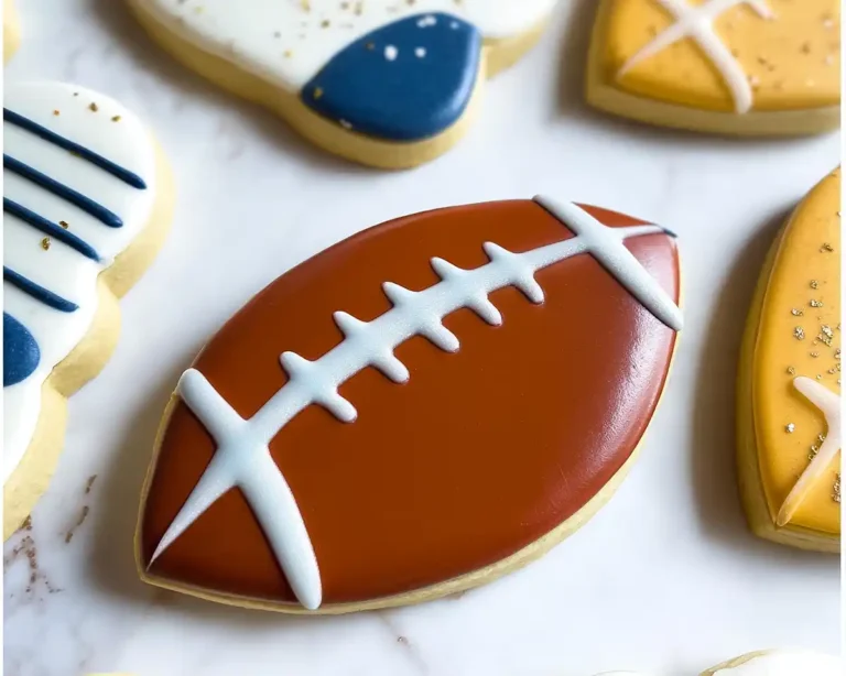 football cookies