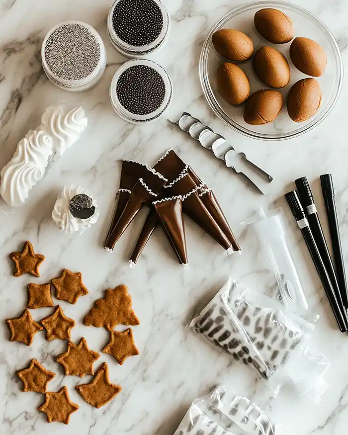 Game Day Football Cookies 2 football cookies ingredients