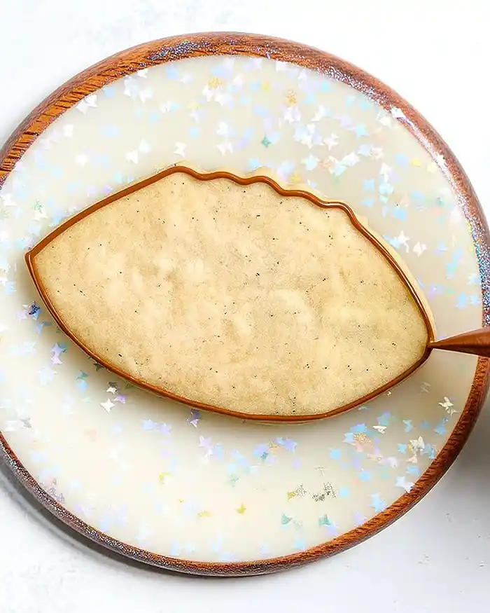 Game Day Football Cookies 3 football cookies recipe