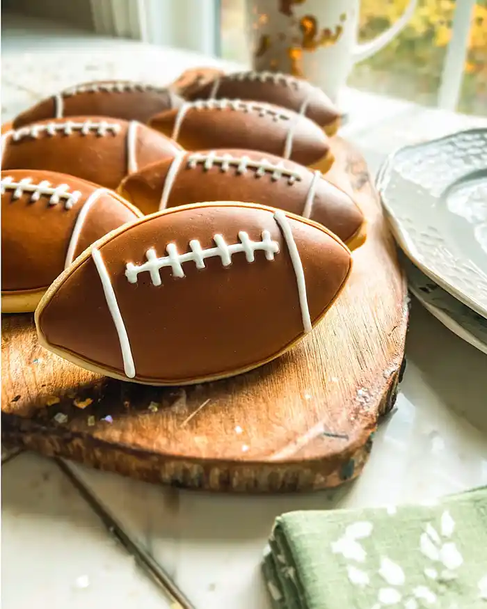 Game Day Football Cookies 7 game day football cookies
