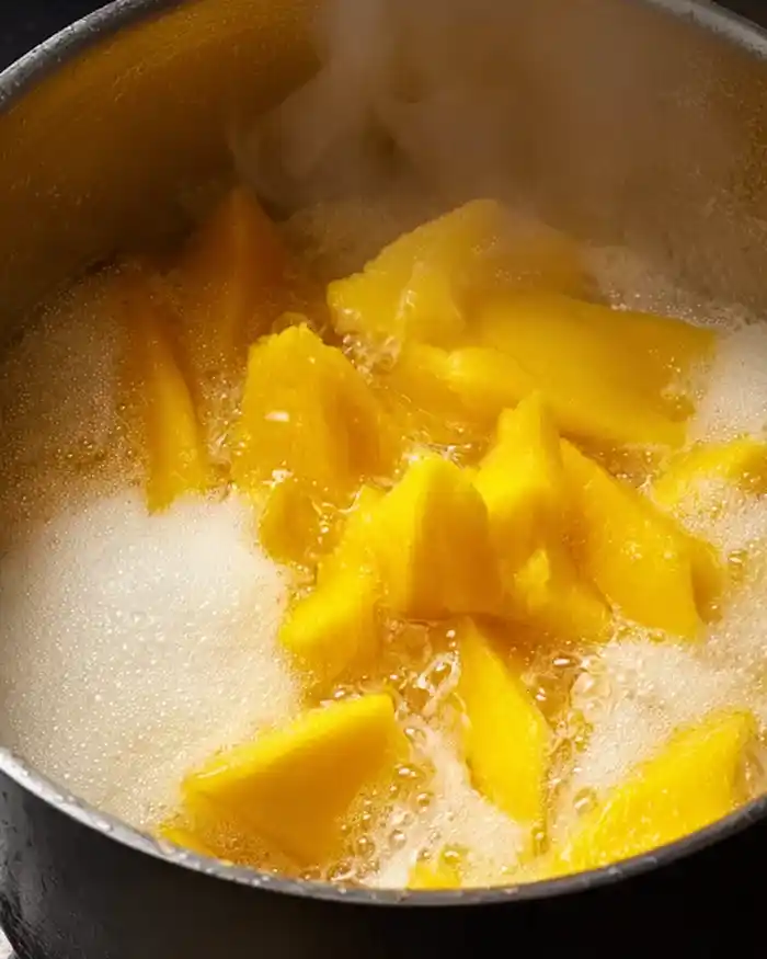 Mango Bingsu 3 korean mango bingsu