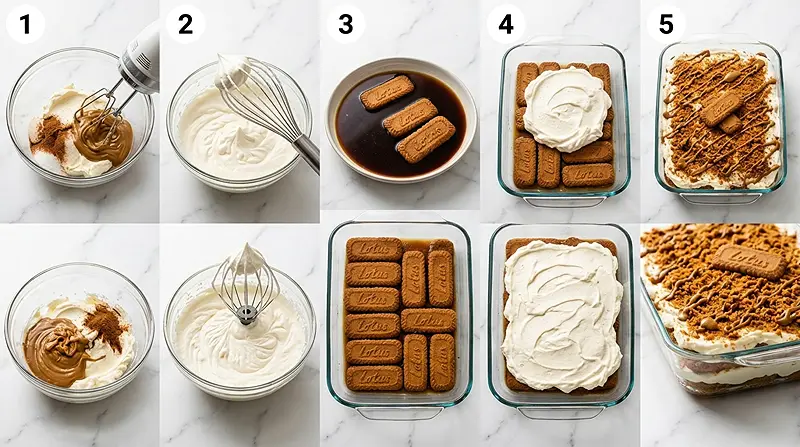 Biscoff Tiramisu 3 no bake biscoff tiramisu