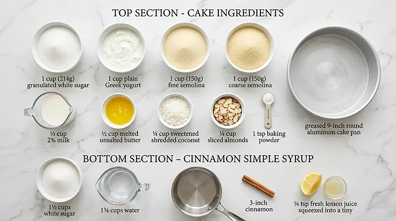 basbousa cake recipe