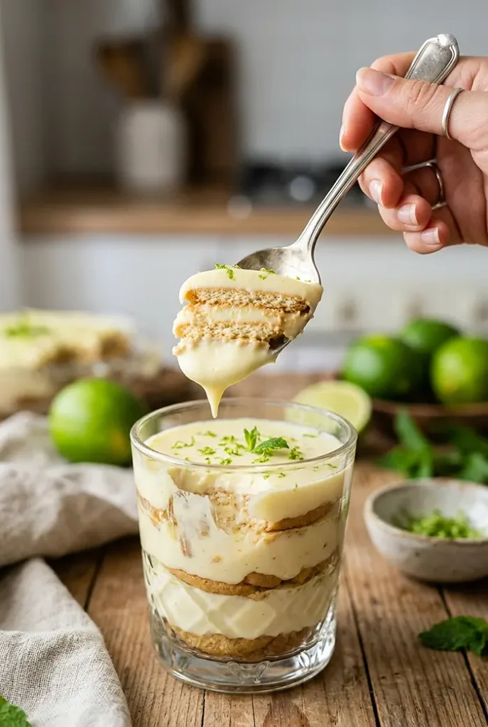carlota de limón dessert