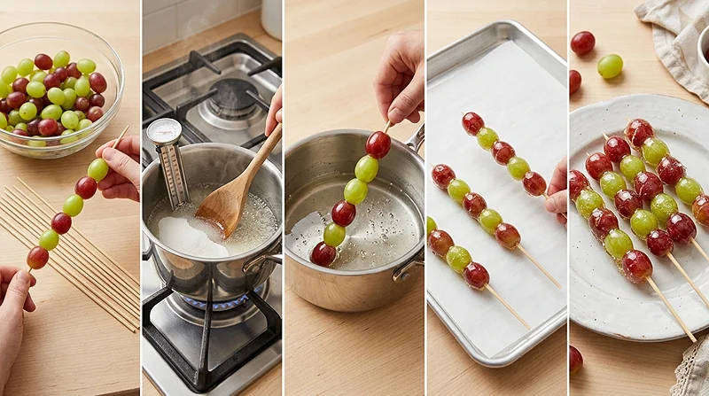 chinese grape tanghulu