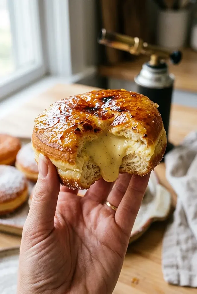 Creme Brulee Donuts 4 creme brulee donut recipe