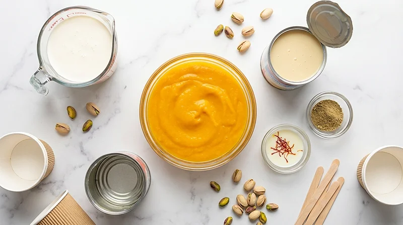 Kulfi No Cook 2 easy no cook kulfi