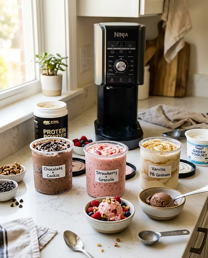 healthy ninja creami ice cream