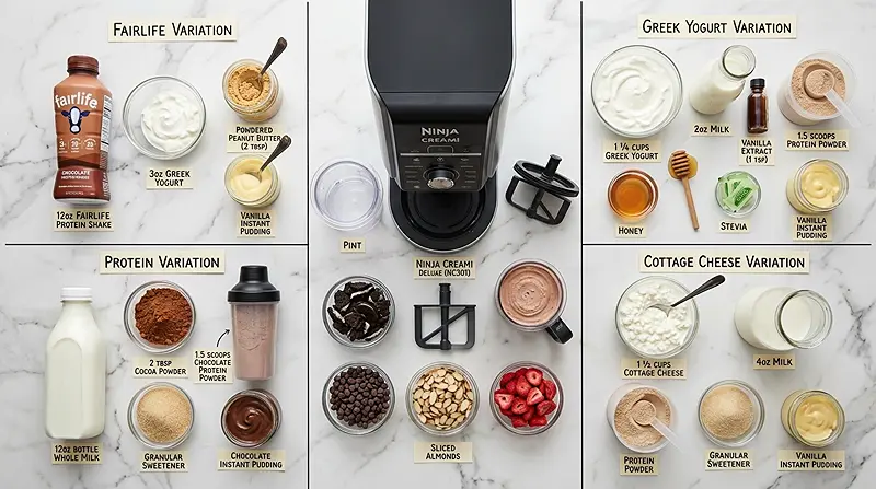 high protein ninja creami ice cream