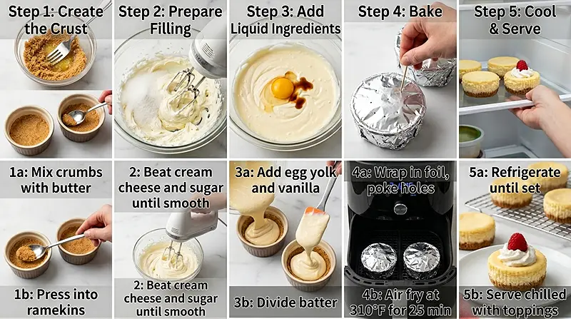 quick air fryer cheesecake bites